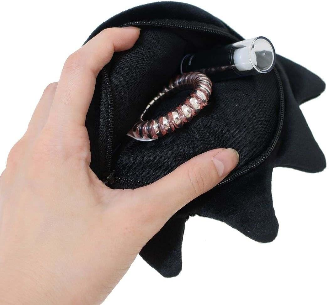 Marushin 3825003200 Sanrio Bad Batsumaru Face Pouch/Batsumaru Character Accessory Storage Cosmetics Present Gift Birthday Women'S Miscellaneous Goods