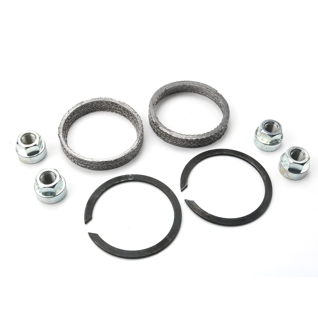 Exhaust Mounting Gasket Kit Graphite 65324-83 65325-83A for Harley Davidson image number 5