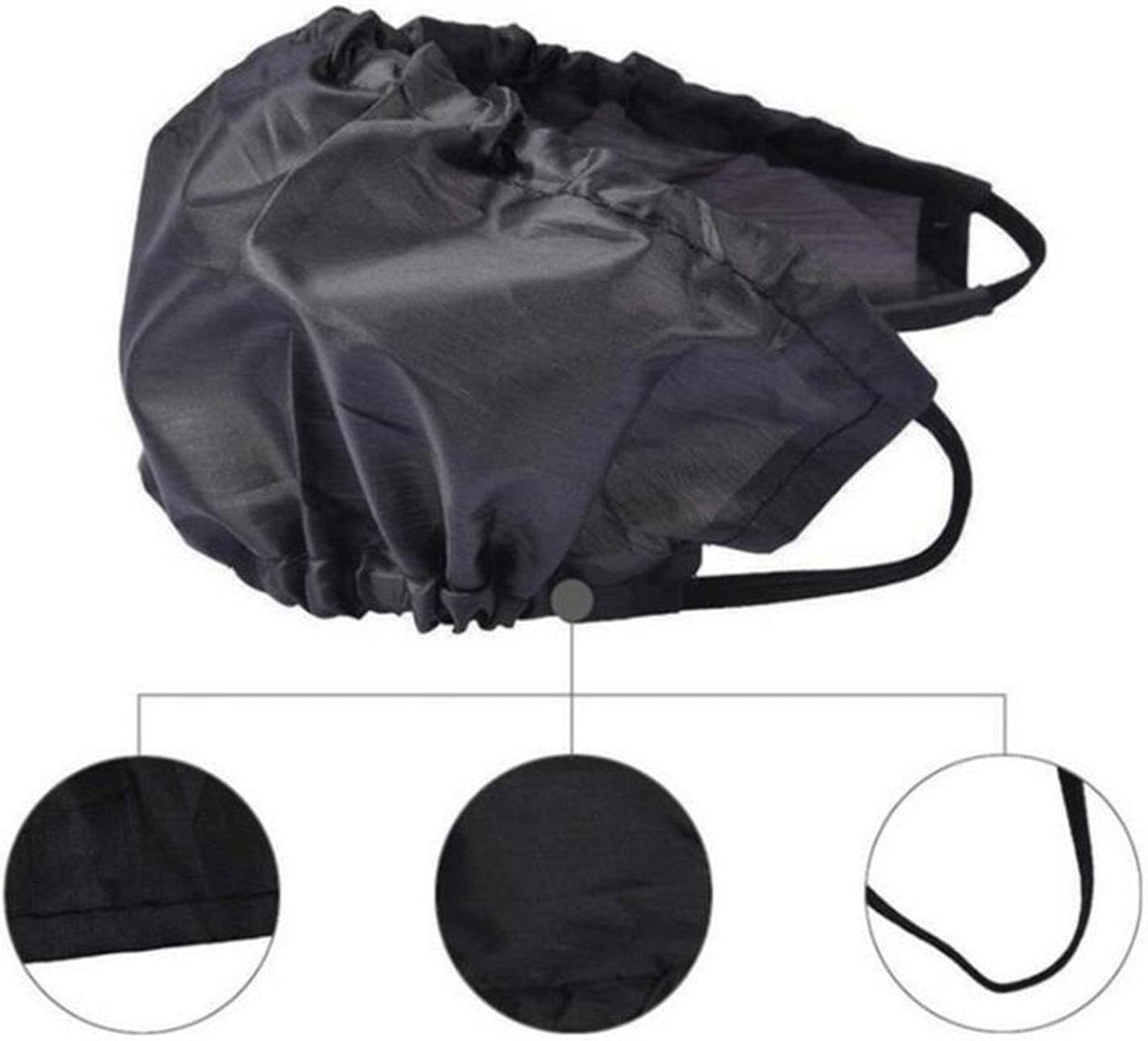 Amagogo 2X Beard Bandana Mens Bedtime Bib Adjustable Facial Hair Apron Guard Bonnet Rag Adjustable Stretch for Most Size Fits All. image number 1