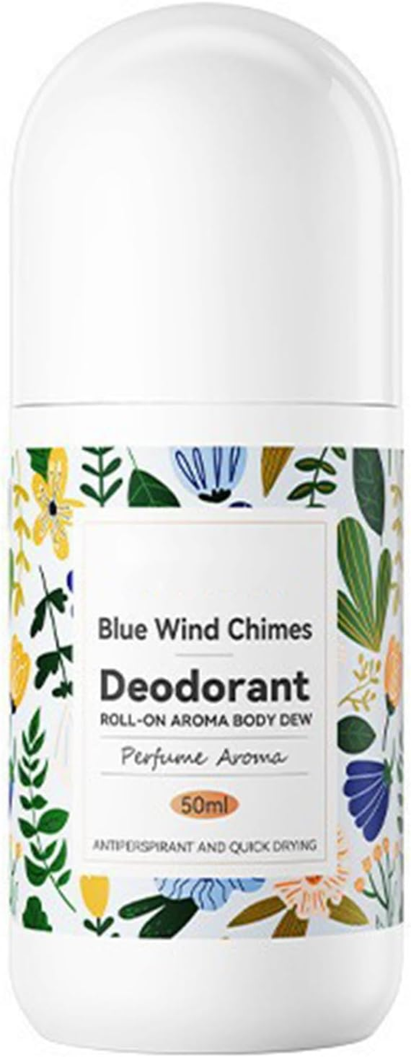 Jugaoge Long-Lasting Freshness Roll-On Deodorant for Women, Alcohol-Free and Rapid Dry Romantic Rose One Size