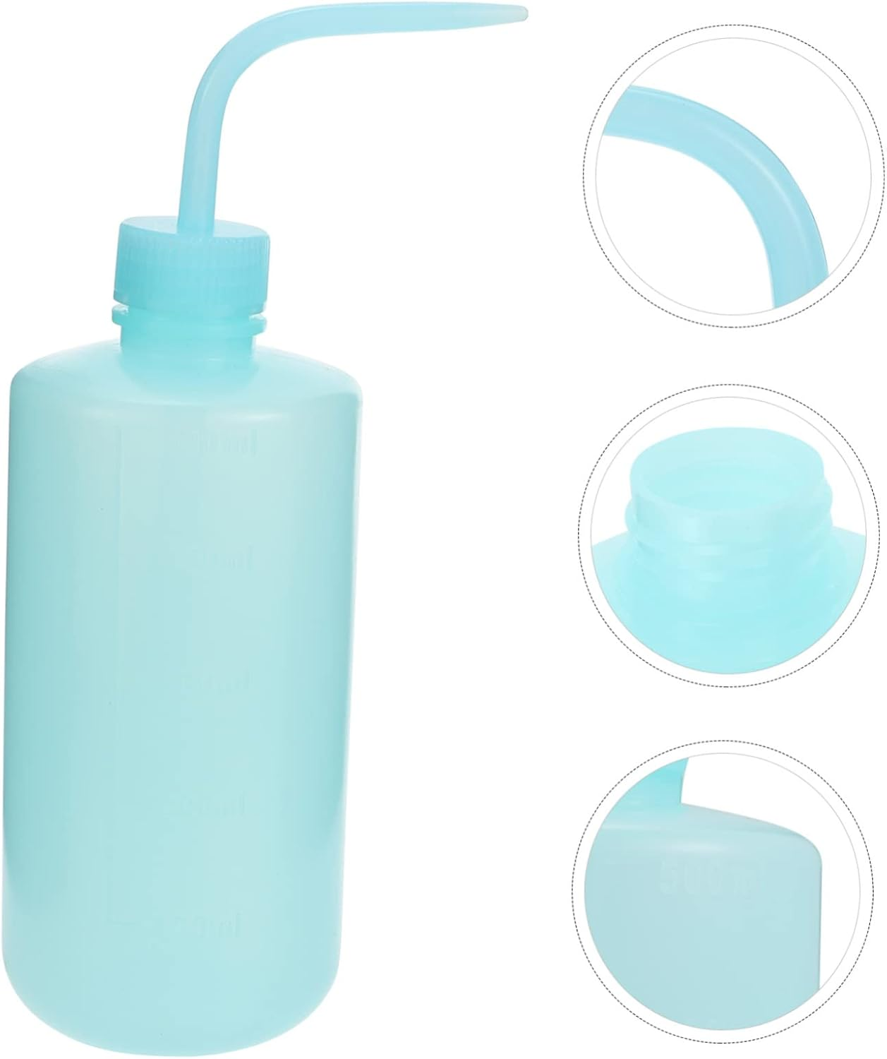 IWOWHERO 2Pcs Portable Squeeze Watering Bottles 500Ml Household Plant Water Supply Set Blue for Gardening and Indoor Potted Plants image number 6