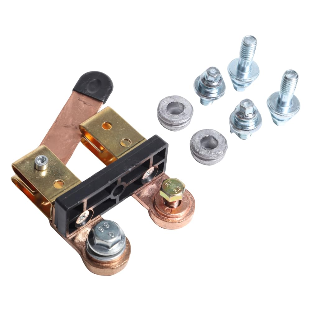 Aikoolwer Side Post Knife Blade Master Switch 12V 24V Battery Disconnect Switch Isolator Marine Car Boat RV ATV Vehicles (Kit)