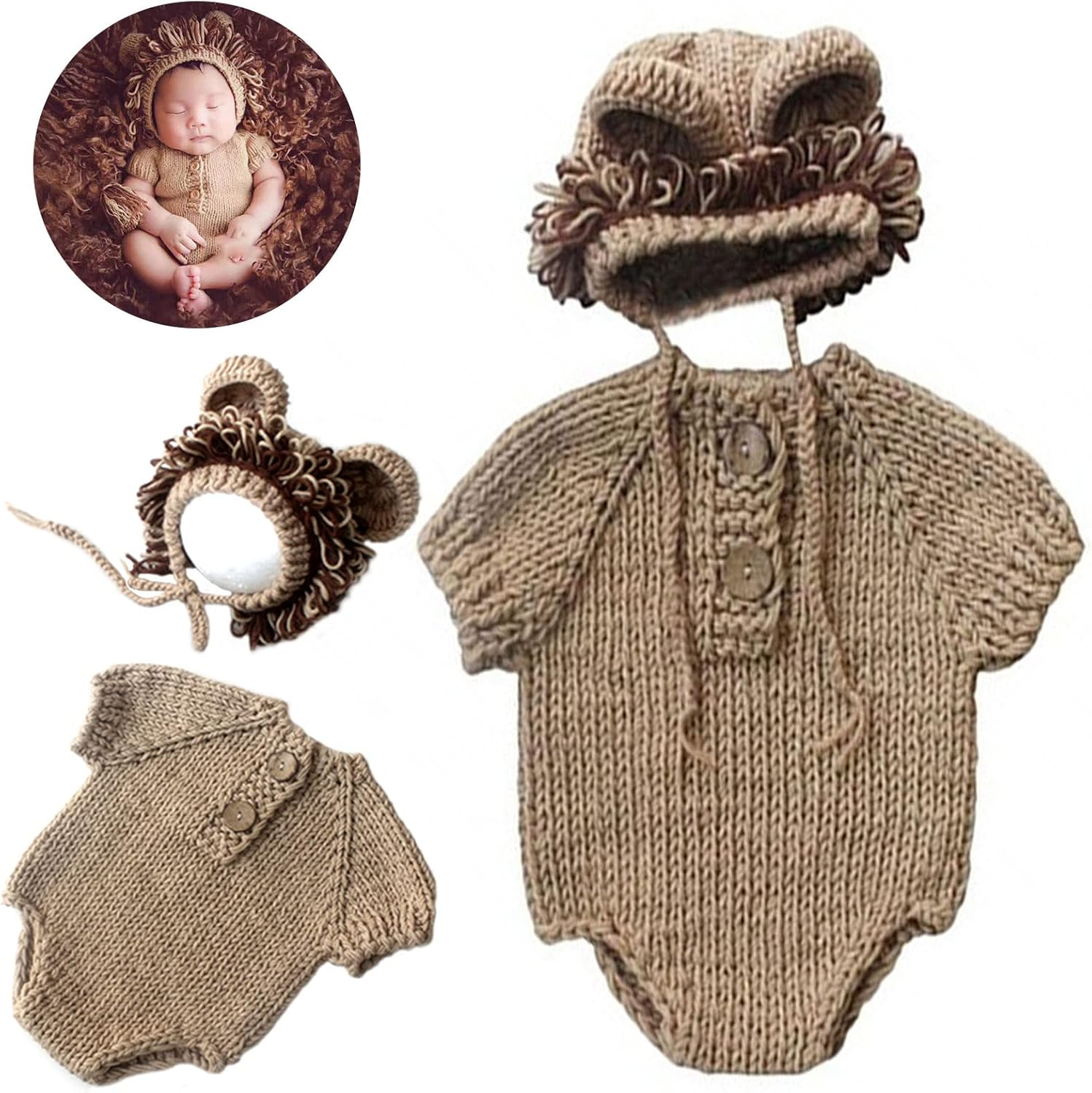 SPOKKI Newborn Photography Prop image number 4