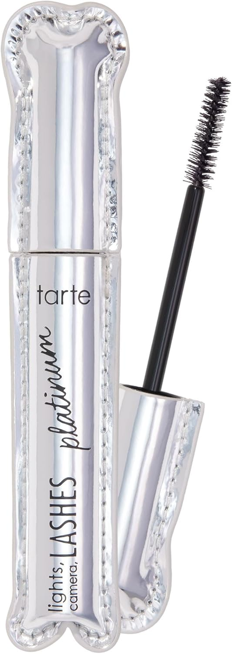 Tarte Lights, Camera, Lashes Platinum Volumizing Mascara &ndash; Black Tinted Peptide Lash Serum Mascara for Volume & Length, Smudge-Proof, Flake-Free, Vegan & Cruelty Free image number 4