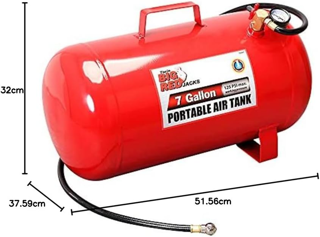 Big Red Torin T88007 Portable Air Tank, 7 Gallon Capacity image number 2