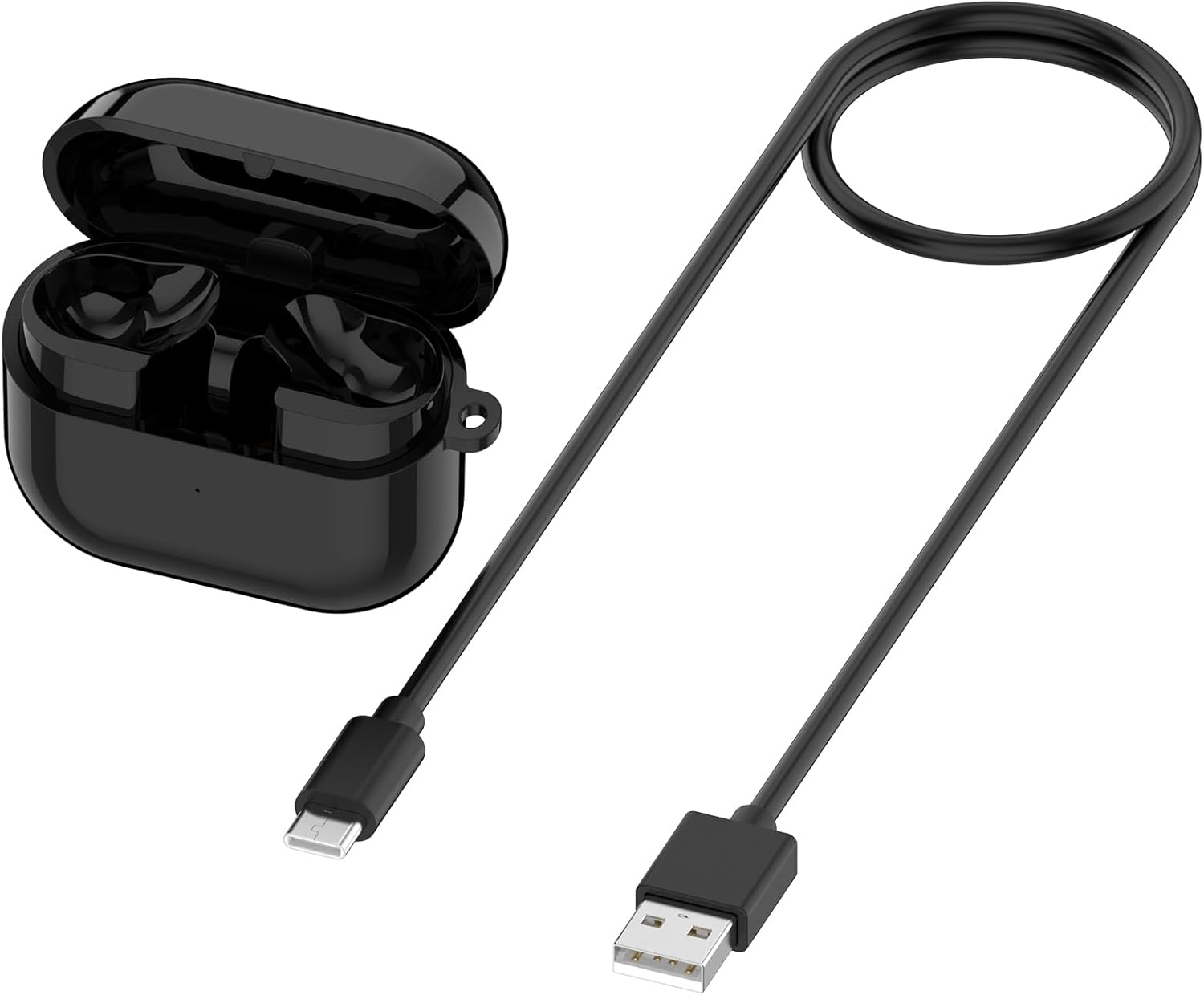 Samsung Galaxy Buds 3 Pro (SM-R630) Charging Case, USB C Cable Replacement Charger Case for Galaxy Buds 3 Pro Headphones (Not for Buds 3 SM-R530)