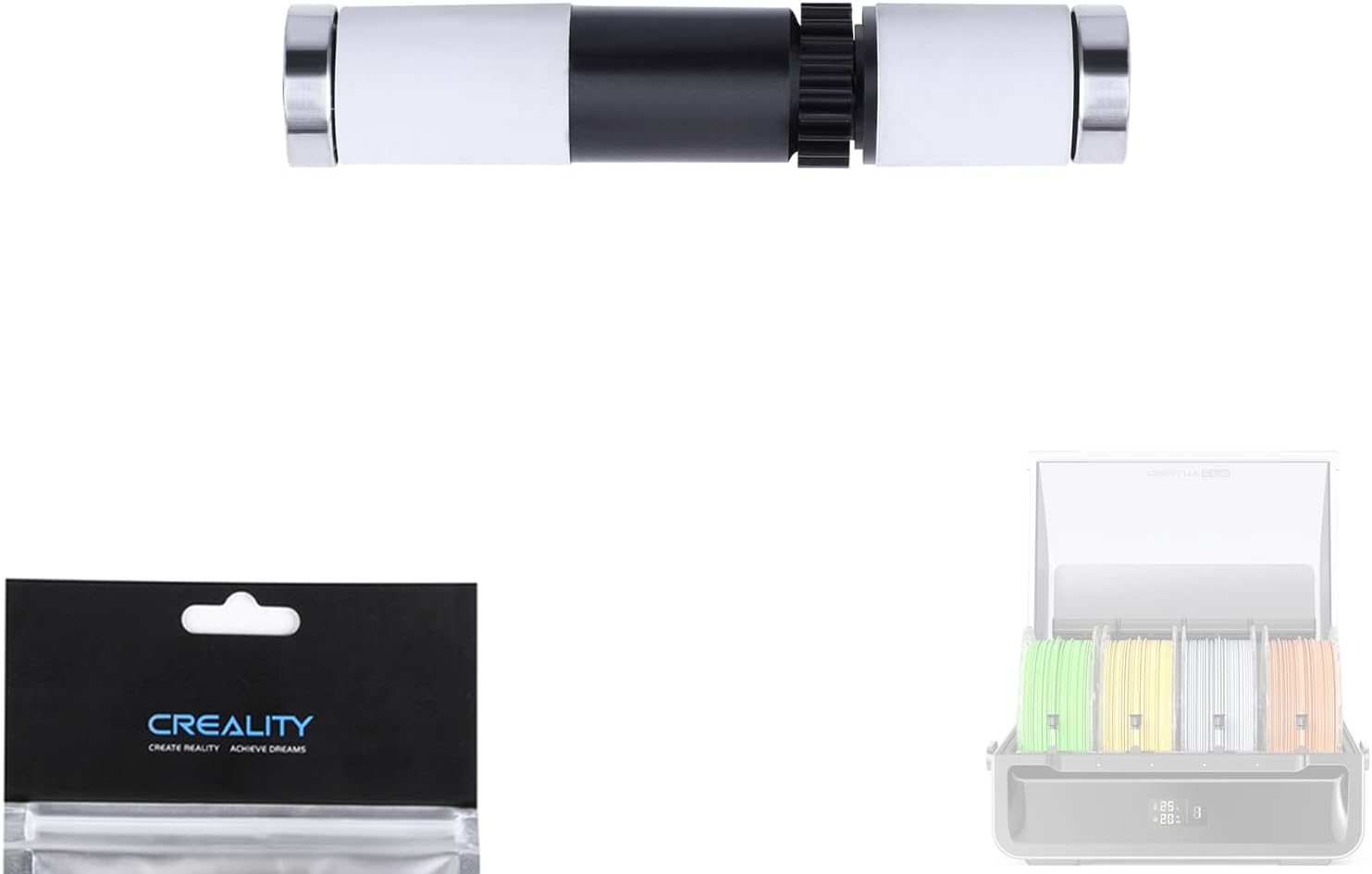 Creality Upgraded K2 plus PEI Frosted Build Plate Kit (370 * 370Mm), without Magnetic Flexible Steel Plate, Excellent Heat Resistance, 3D Printer Platform for K2P