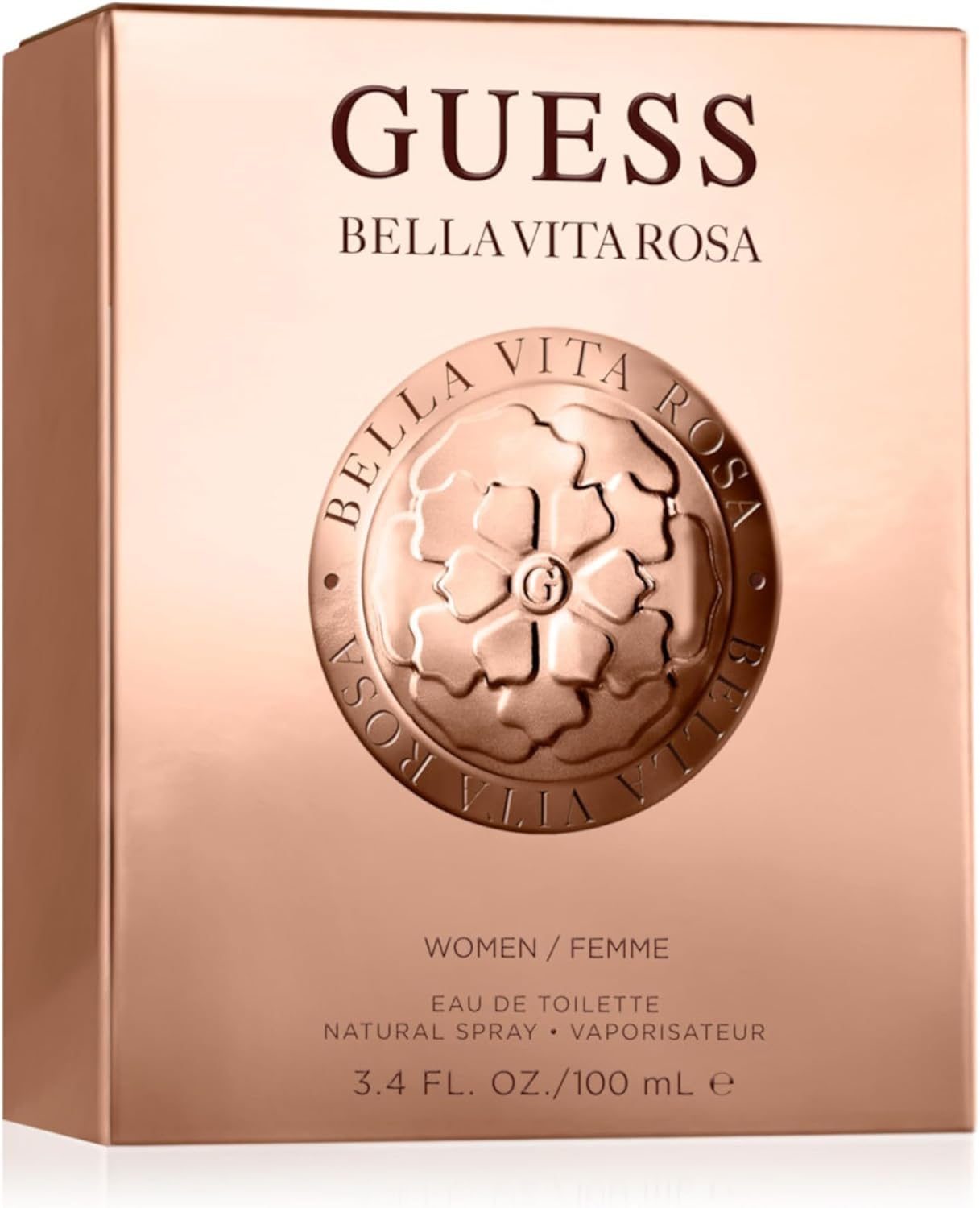 Guess Bella Vita Rosa Eau De Toilette Parfum for Women 100 Ml image number 4