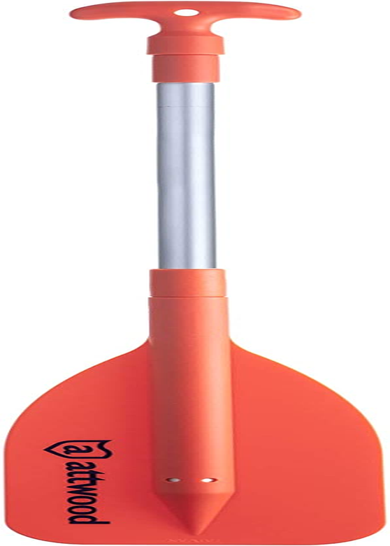 Attwood Emergency Telescoping Paddle for Boating, Orange image number 6