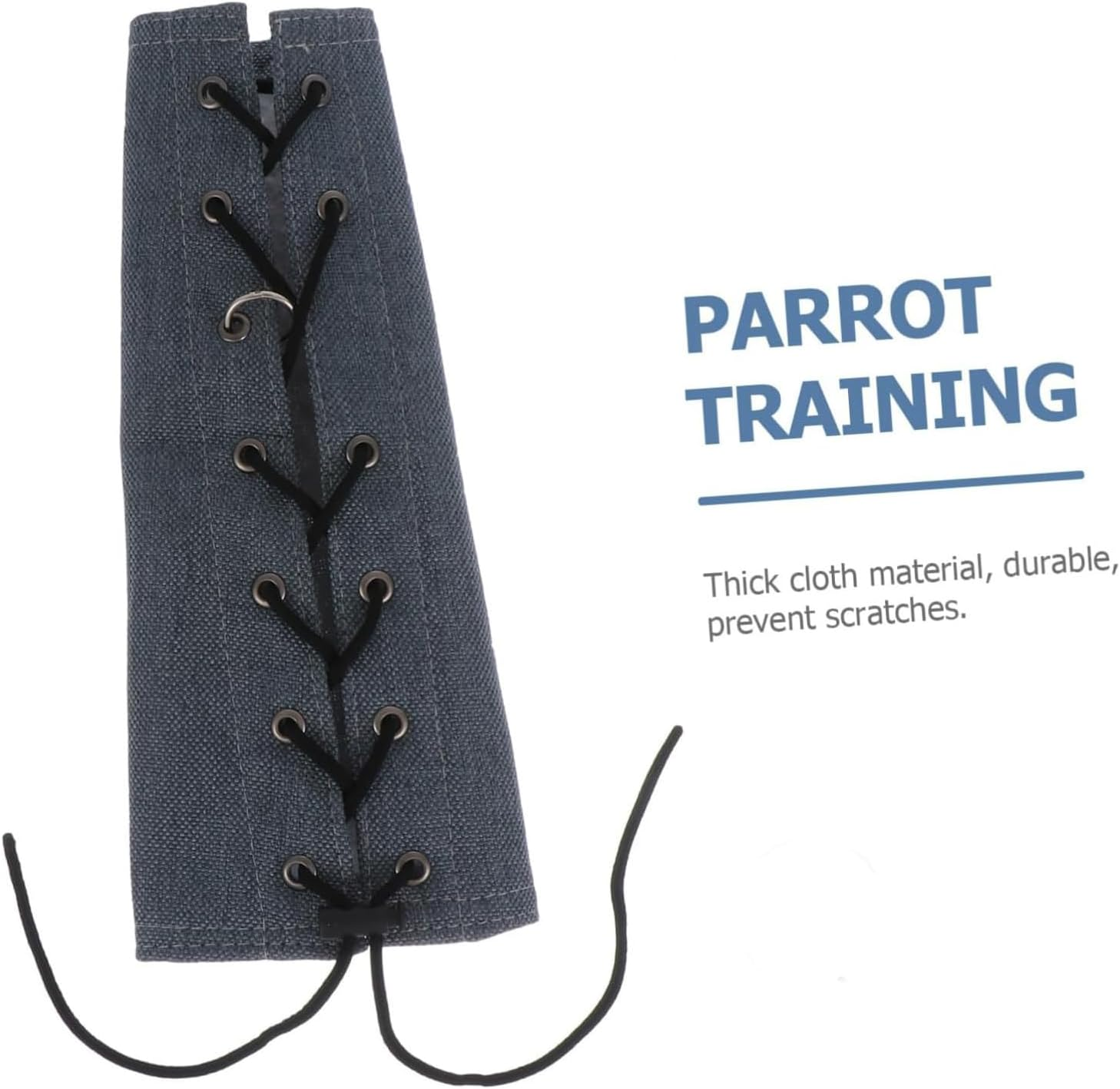 1Pcs Wezxrauo Parrot Arm Protector Sleeve - anti Scratch & Poop Guard for Bird Training and Handling, Comfortable Skin-Friendly Cloth Pad, Reusable Wristband Protective Wear for Pet Parrot image number 4