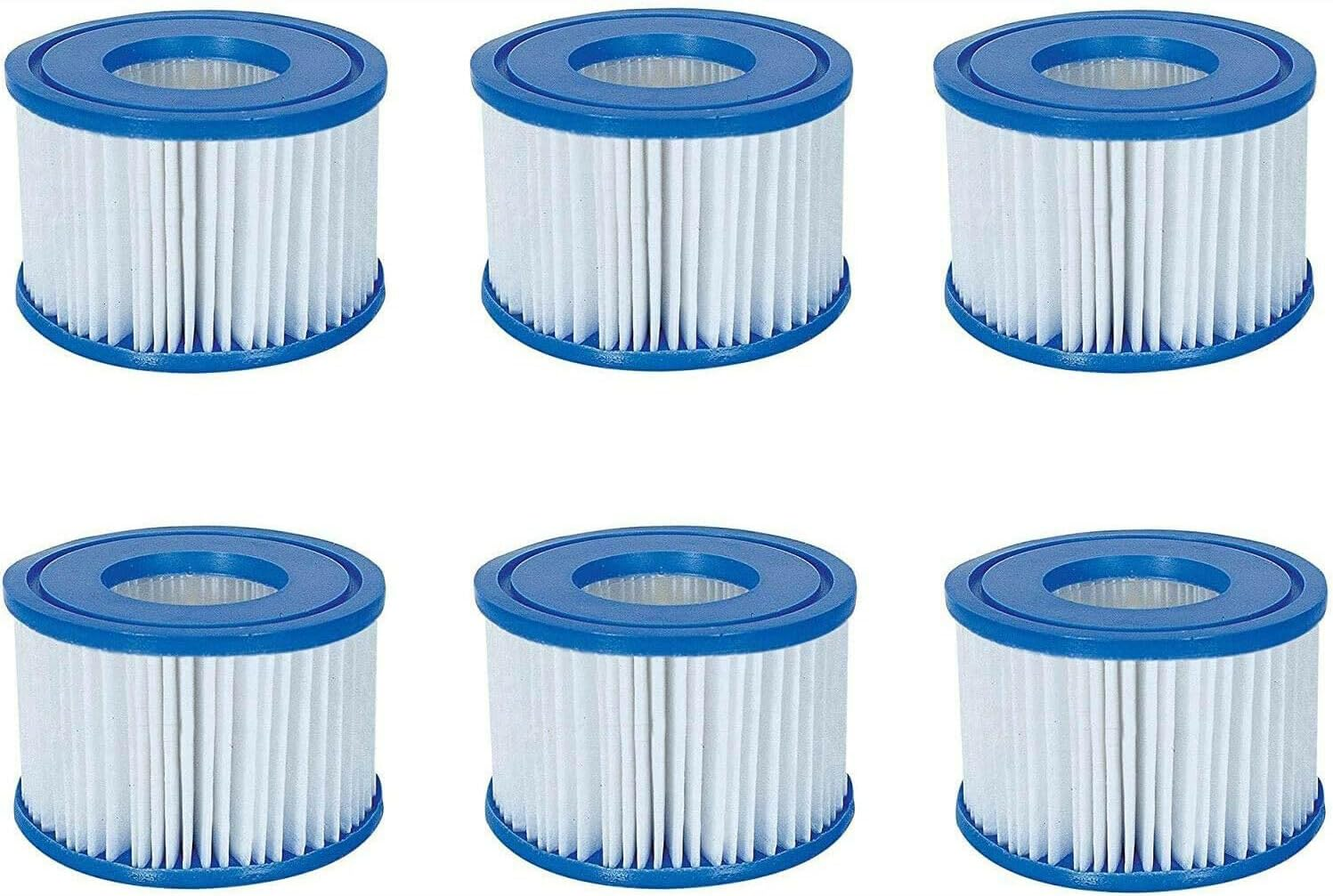 6Pcs Spa Pool Filter Cartridge Size VI Bestway Replacement Cartridge image number 4