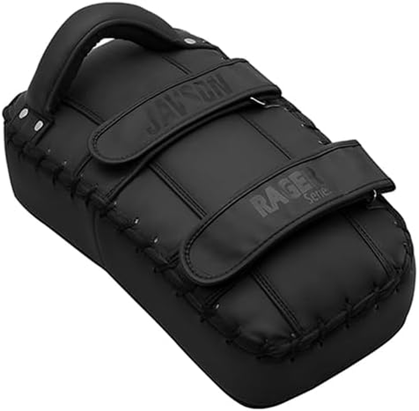 Thai Pads Artificial Leather 1 Unit Curved Shape Kick Training Shield, MMA Muay Thai Pad, Kickboxing Thai Pad for Boxing, Muay Thai, MMA, Kickboxing and Martial Arts Equipment by Javson image number 1