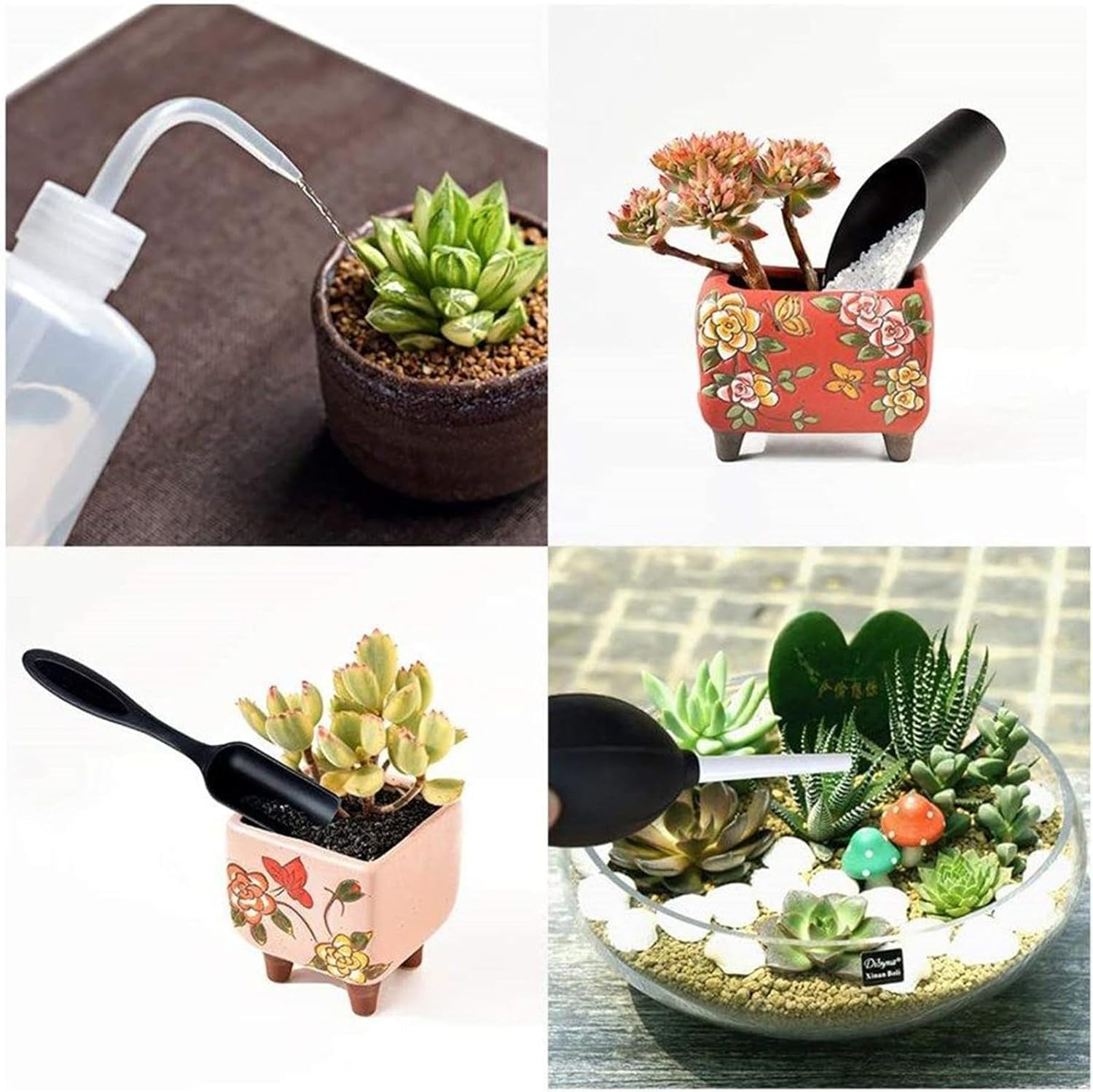 Repotting Kit | Bonsai Tools with Repotting Mat,Plant Care Kit, Flower Plant Transplanting Supplies for Greenhouse Balcony Houseplant Indoor Outdoor image number 3
