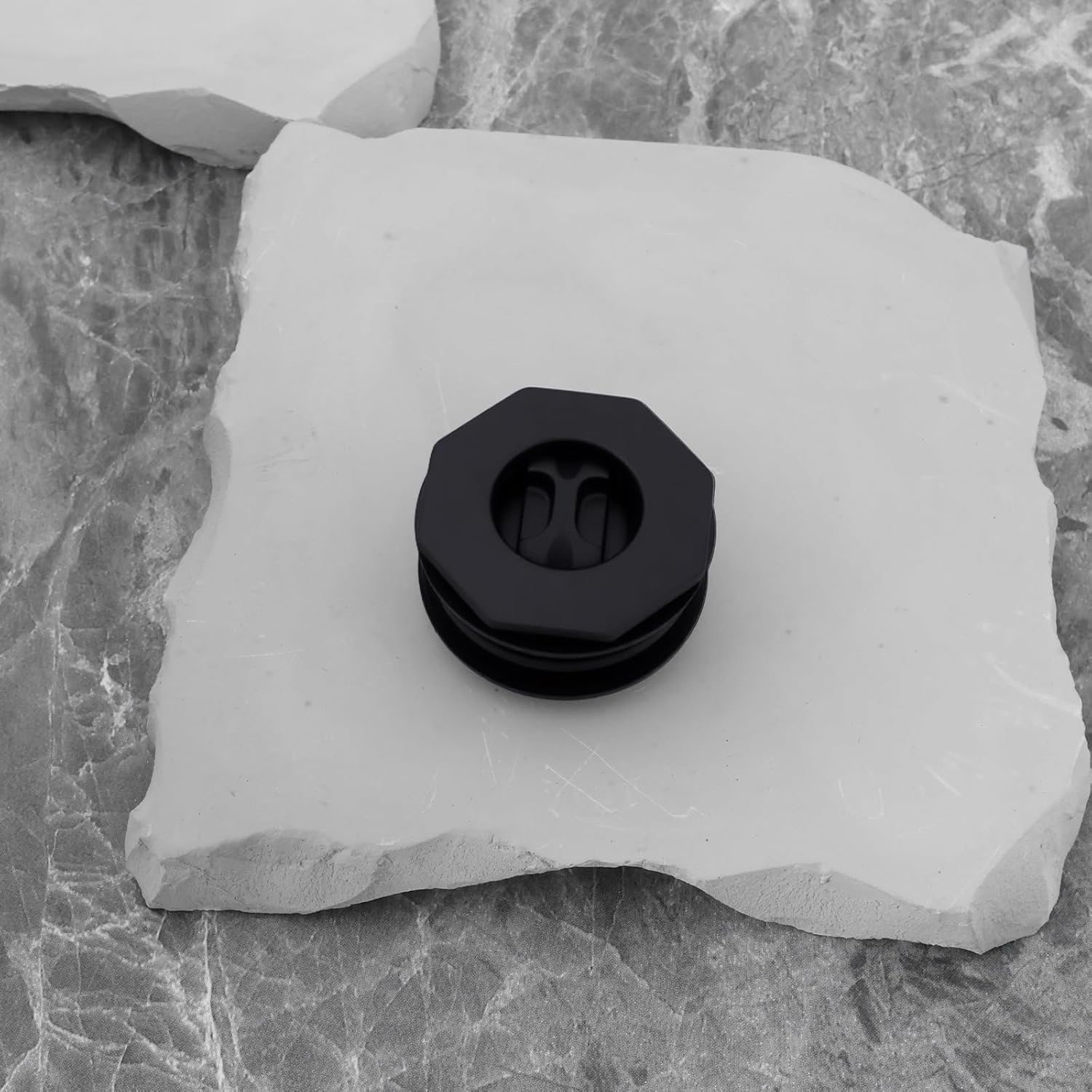 4 Sets of Car Floor Mat Clips Plastic Mat Retainers Compatible with HONDA Black image number 3