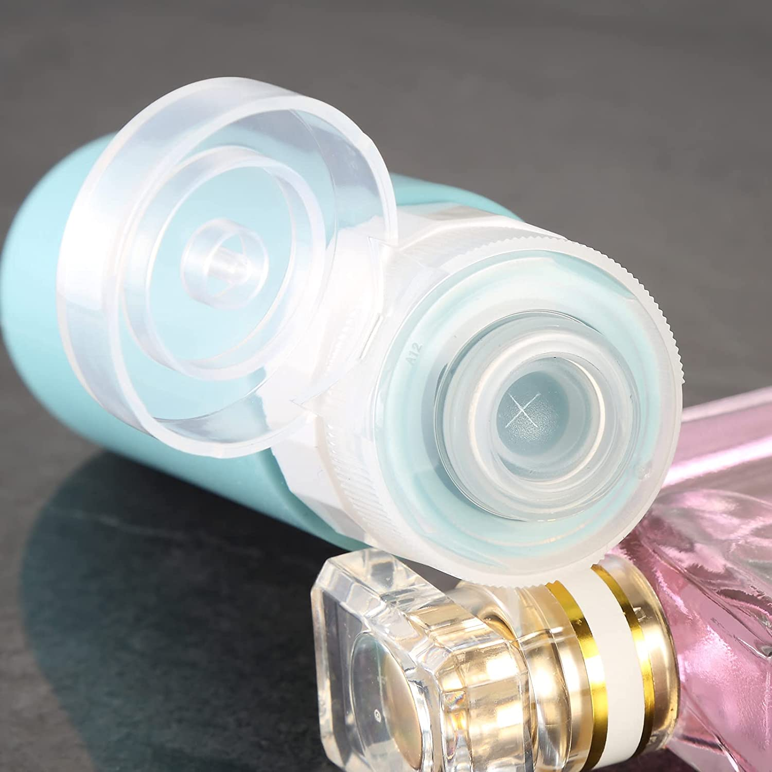 Gemice Travel Bottles Set - Tsa Approved, Travel Size Containers,Leak Proof Silicone Squeezable Containers for Toiletries, Shampoo, Lotion & Body Wash Accessories (1) image number 5