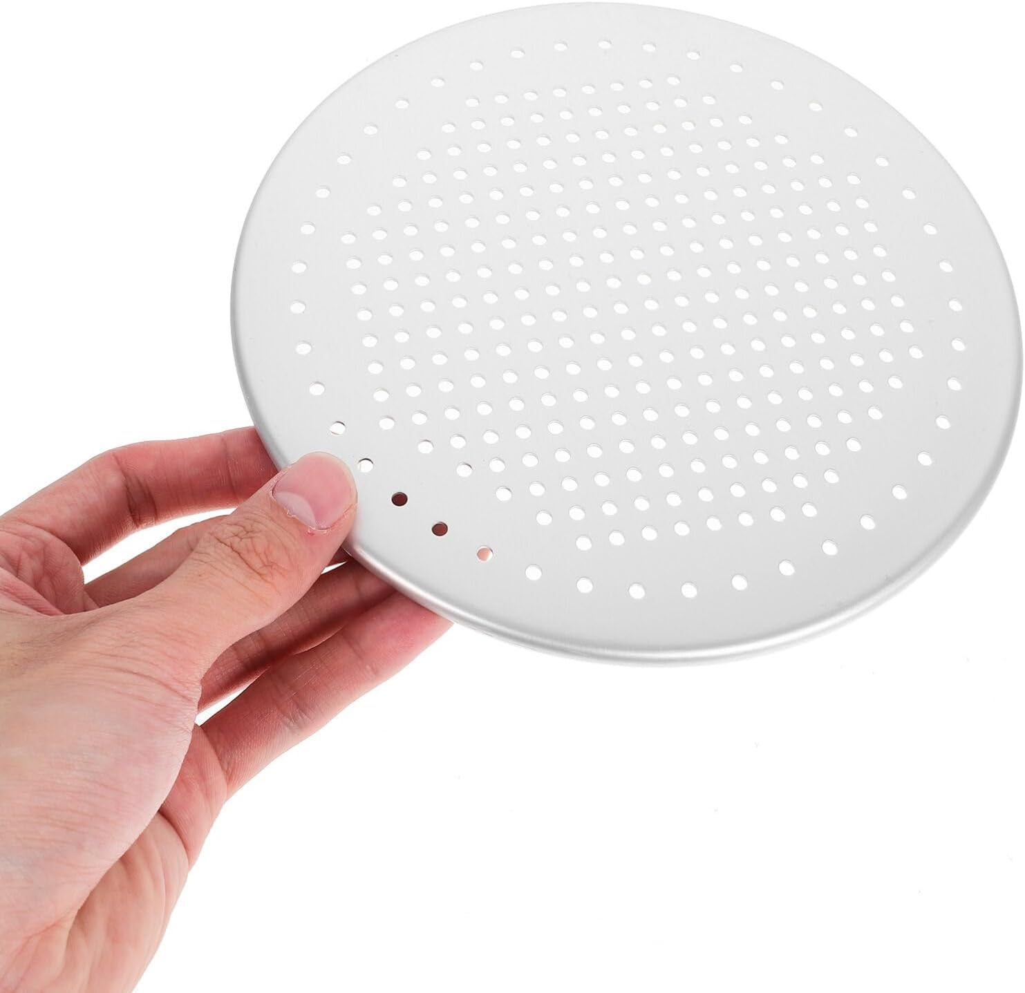 PRETYZOOM Pizza Pan for Oven 22Cm Nonstick round Pizza Baking Sheet Aluminum Pizza Pan with Holes Nonstick Bakeware for Home Baking Kitchen Oven Restaurant image number 5