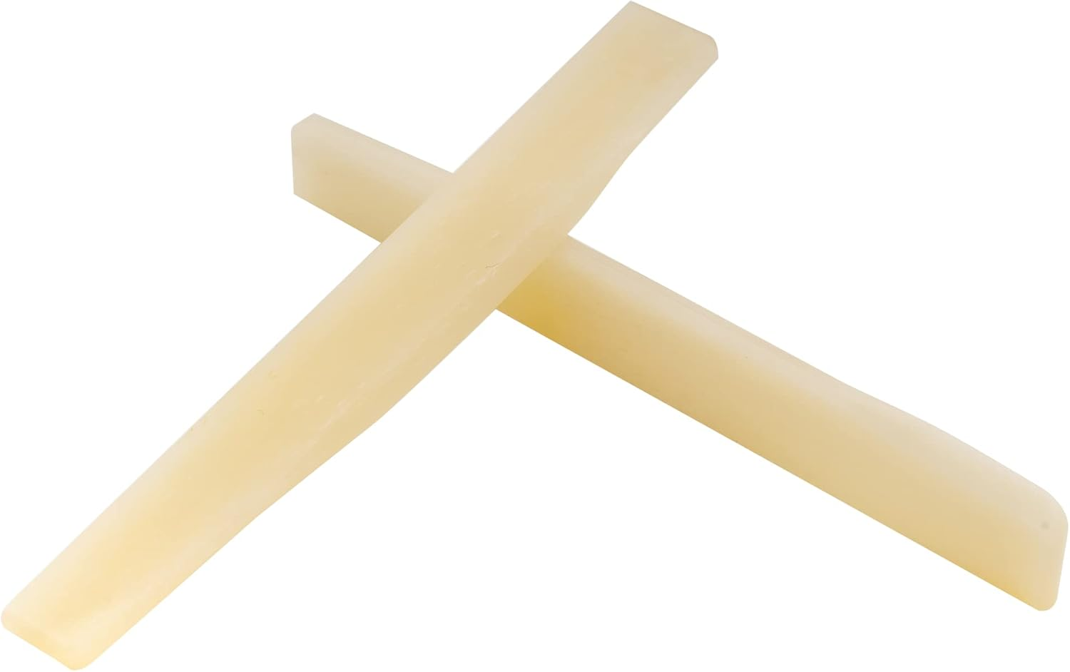 Musiclily Pro Compensated Acoustic Guitar Unbleached Bone Saddle for 6-String Martin Style，73.66X2.62X10.16Mm(Set of 2) image number 2