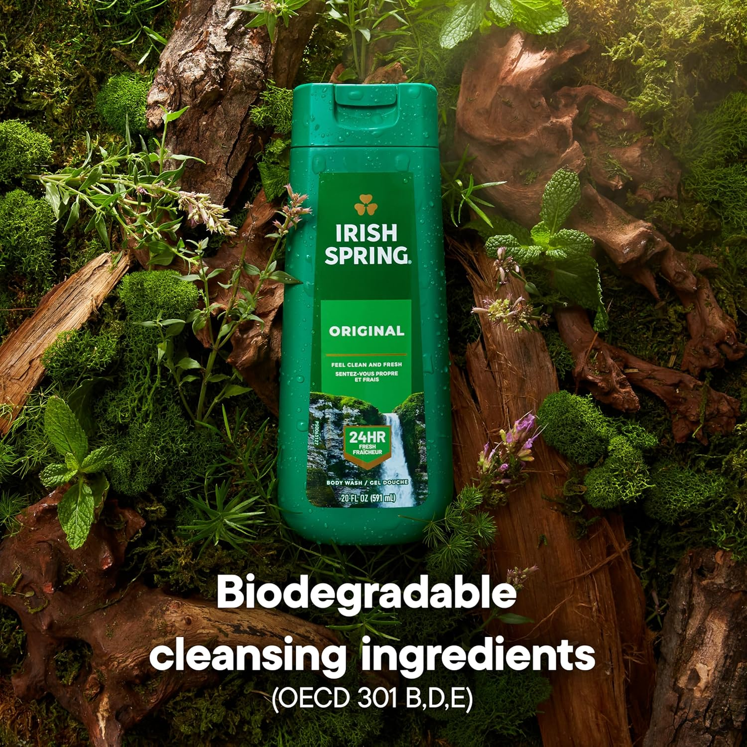 Irish Spring Original Clean Body Wash, 20 Oz, 2 Pack