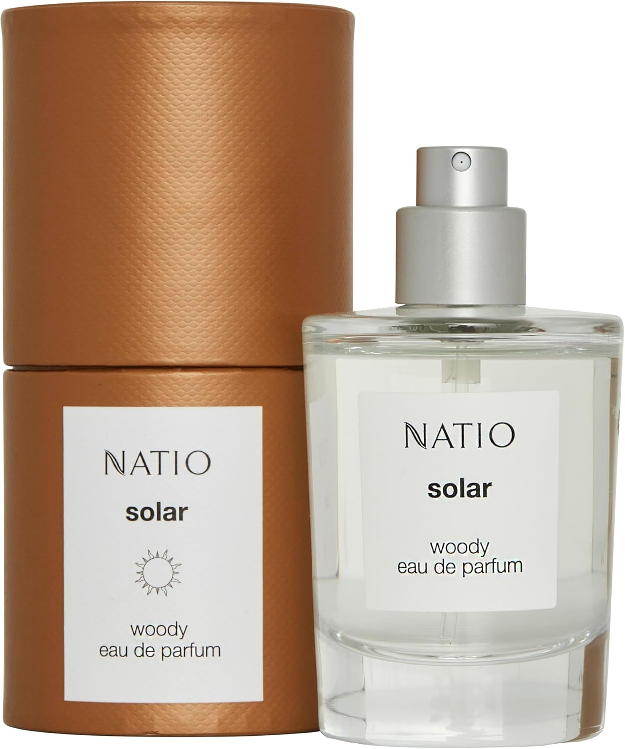 Natio Australia Solar Eau De Parfum 30Ml - Long Lasting Woody Personal Fragrance - Cedar, Sandalwood, Pink Peppercorn and Musk - Made in Australia image number 1