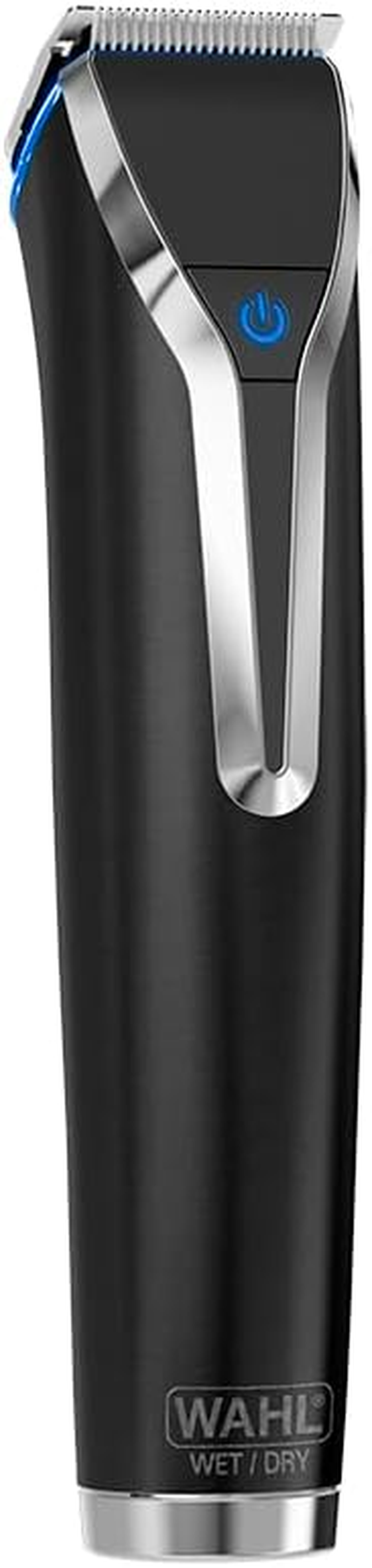 Wahl Stainless Steel Waterproof Lithium Ion Beard Trimmer for Men - Black - Electric Shaver, Nose Ear Trimmer, Rechargeable All in One Men'S Grooming Kit image number 5