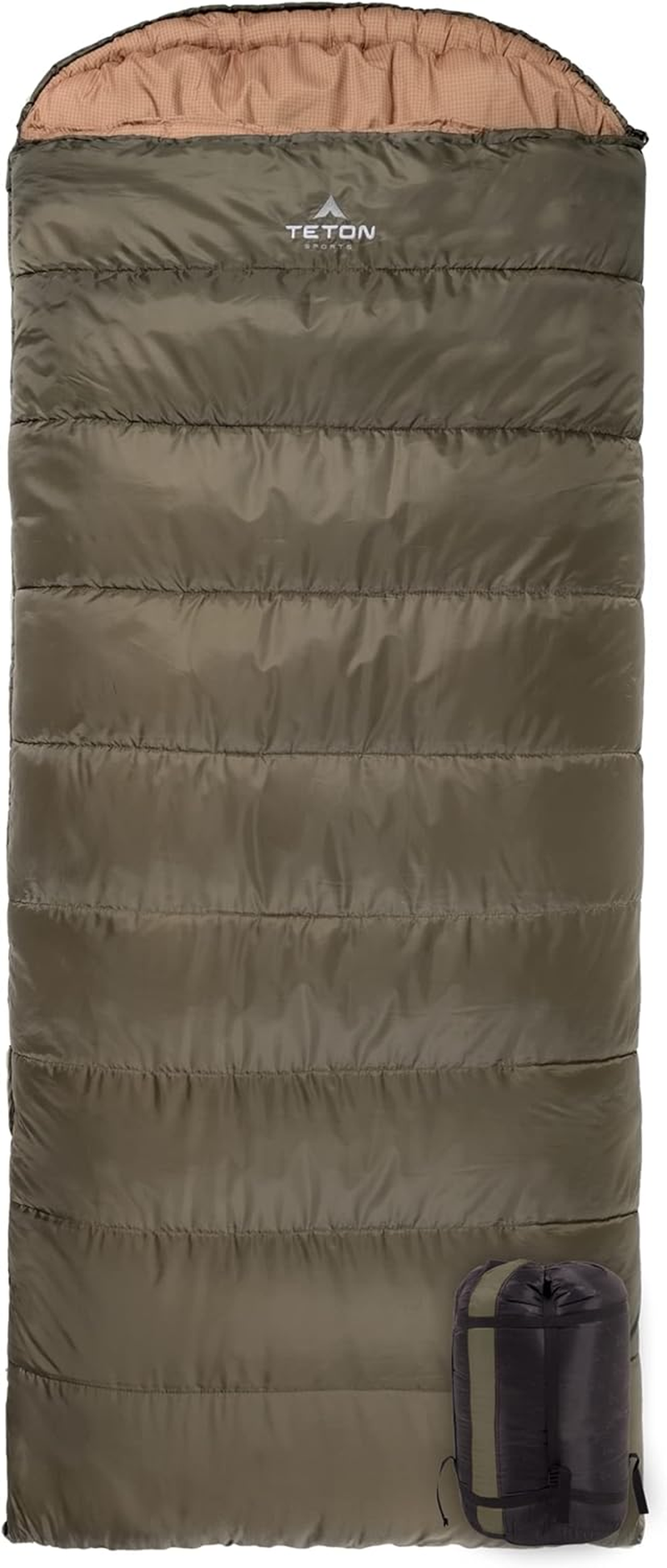 TETON Sports Celsius XL -32C/-25F Sleeping Bag; Sub 0 Degree Sleeping Bag Great for Cold Weather Camping
