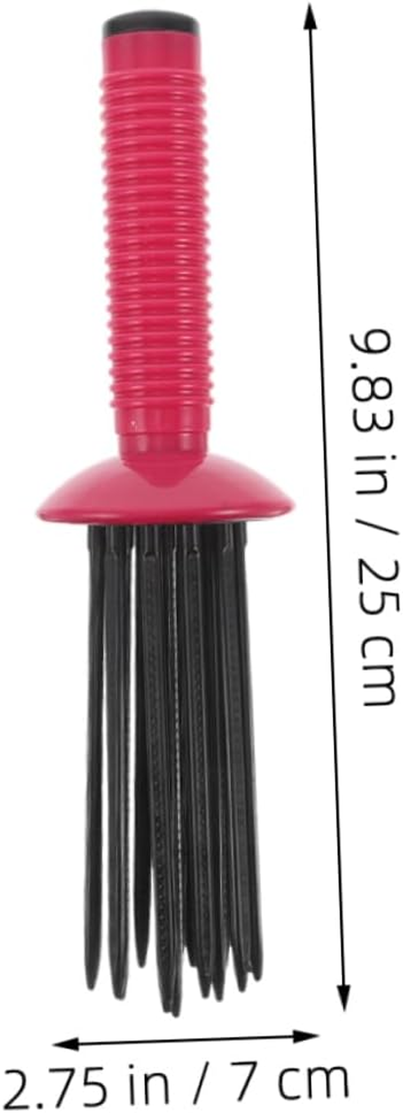 Minkissy 2Pcs Natural Volume Boosting Curl Comb Hair Fluffy Curling Brush Portable Styling Tool for Curly Hair image number 1