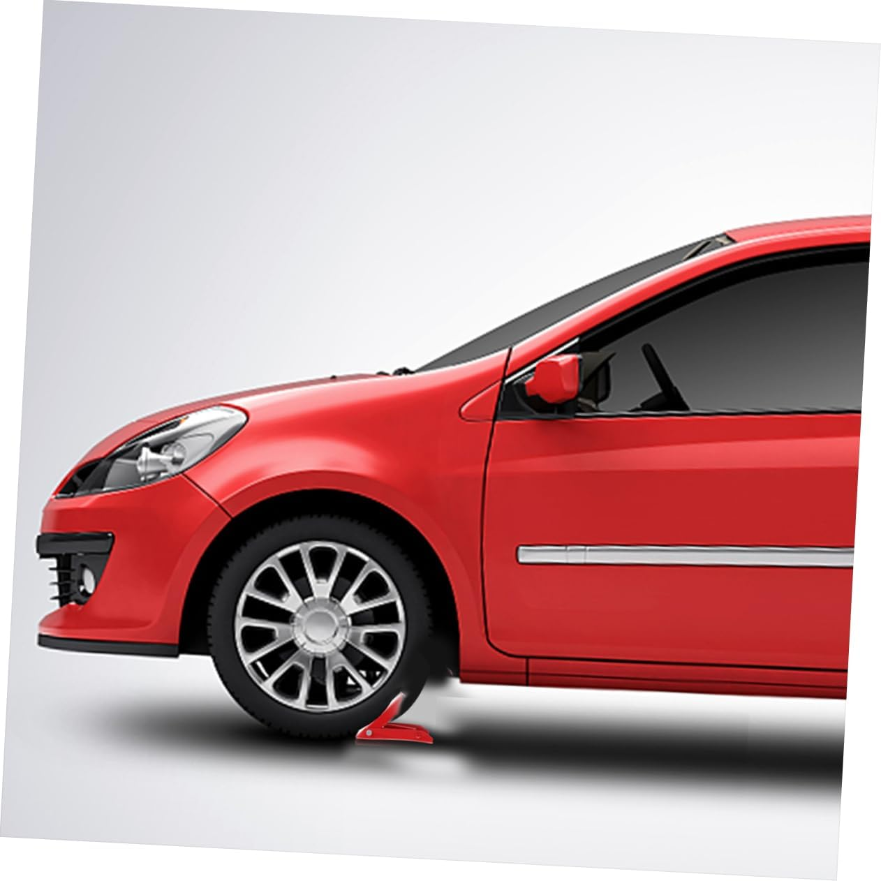 Iplusmile 2Pcs Slip Wheel Chocks Car Wheel Stoppers Heavy Duty Stabilizer Pad for Travel Trailers image number 2