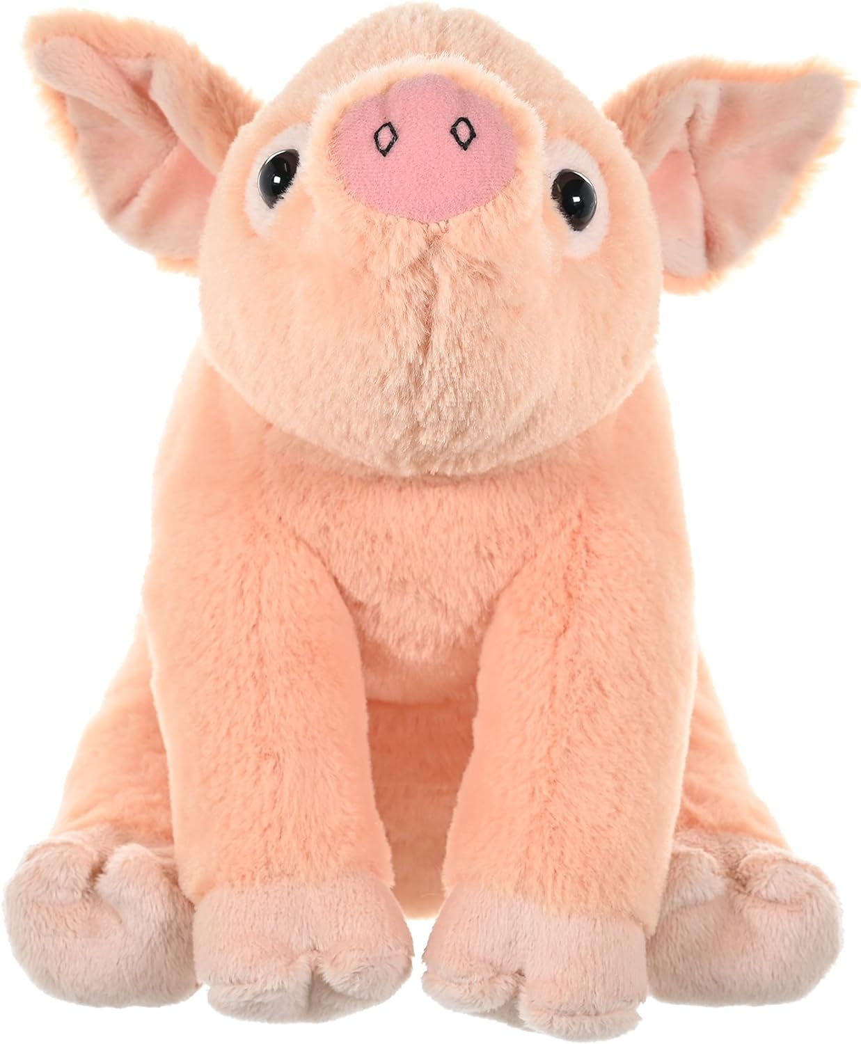 Wild Republic Pig Baby, Stuffed Animal, Plush Toy, Gifts for Kids, Cuddlekins, 12",Beige image number 2