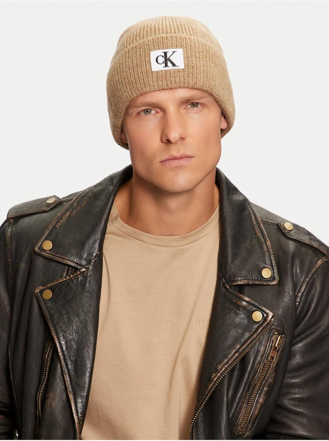Calvin Klein Accessories Seasonal Patch Beanie - Black image number 2