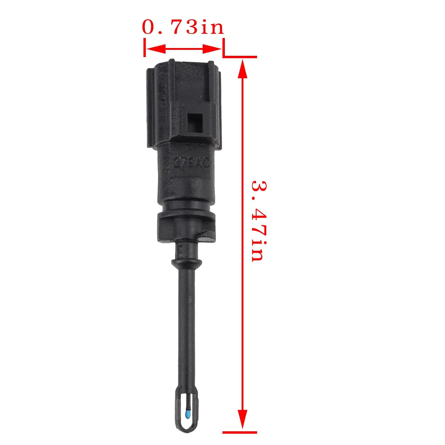 Intake Air Temperature Sensor Fit for Jeep Grand Cherokee Ram 2500 3500, Replaces# 5149279AC, 05149279AC image number 3