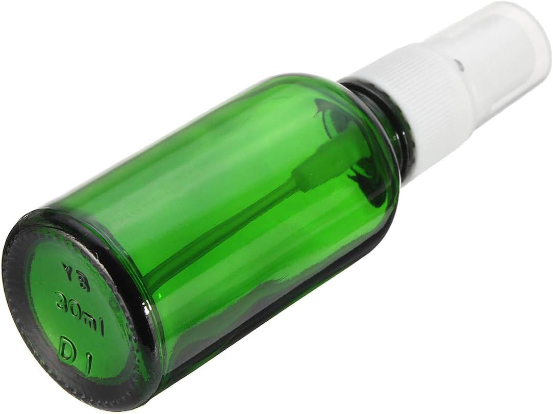 15/30/50Ml Mini Green Spray Bottle Sprayer Refillable Container W/Drop & Spray for Aromatherapy Perfume Essential Oi Travel, (Color : #3) - 2 image number 2