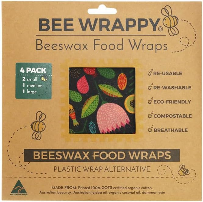 Bee Wrappy Beeswax Food Wraps (Pack of 4) image number 2