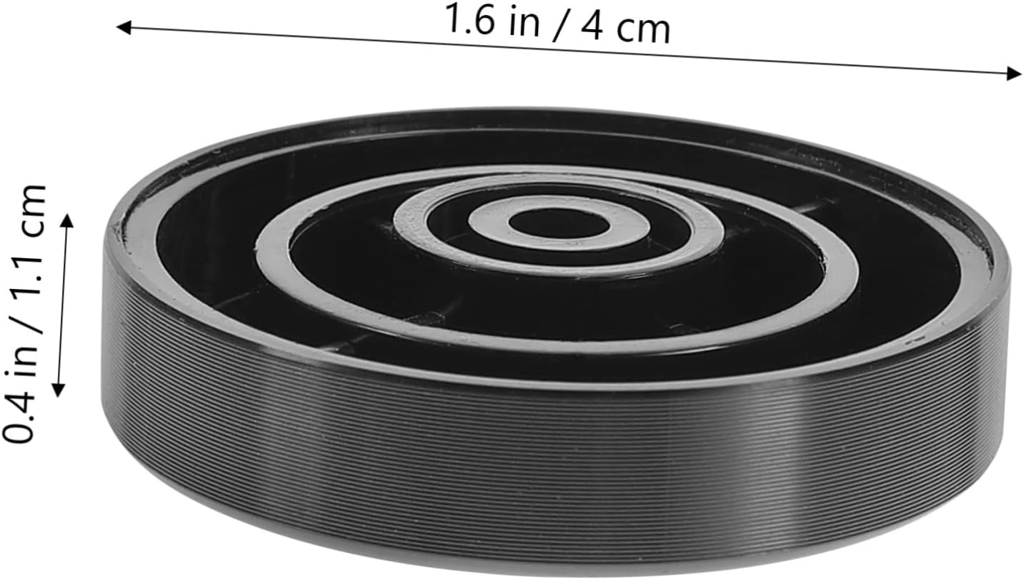 SWOOMEY Speaker Isolation Pad Speaker Feet for Amplifier Turntable Hifi Audio System Vibration Absorber Noise Reduction Base Mat for Subwoofer CD Player Home Theater Black image number 3