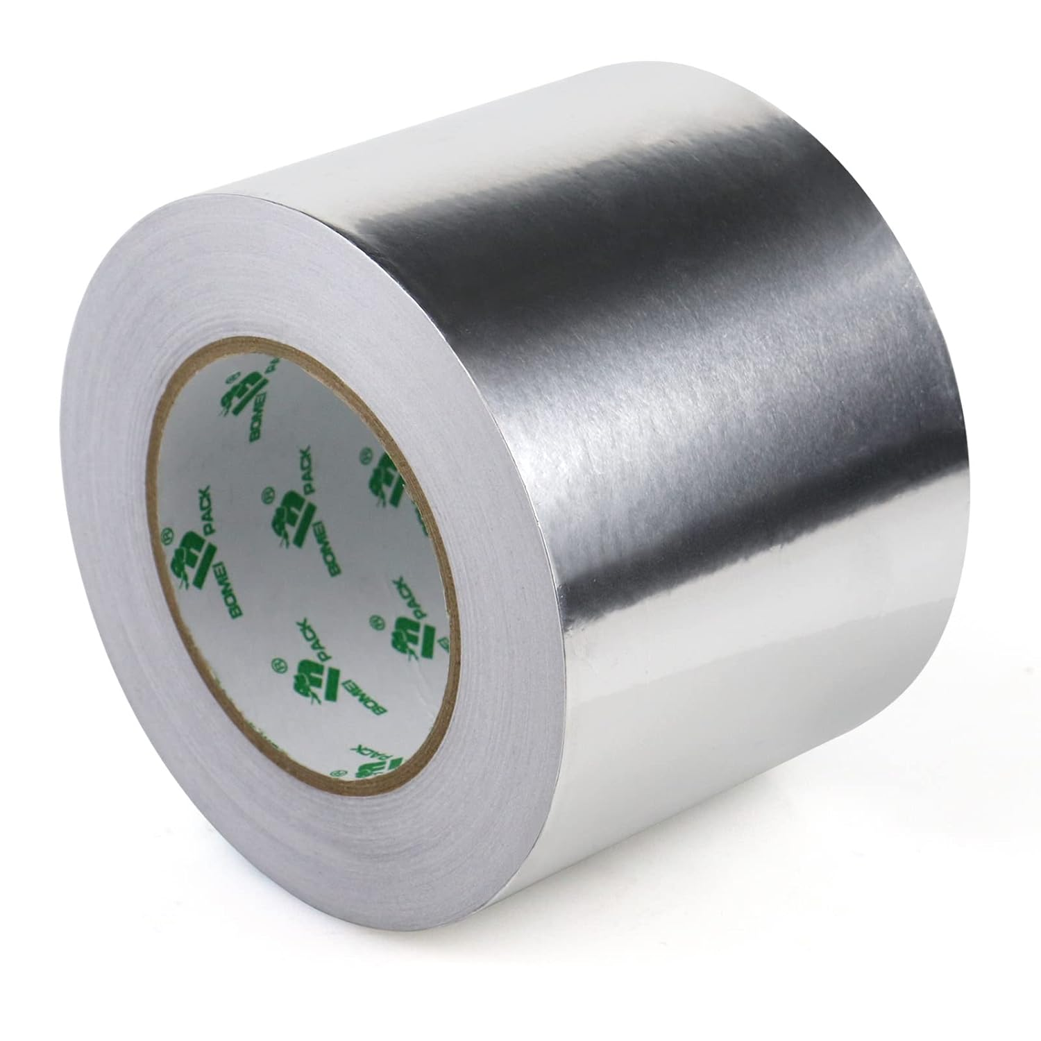 Aluminum Foil Tape, Multi-Purpose Aluminum Tape, Perfect for Sealing & Patching Pipe and Metal Repair, 1 Roll 3.94Inch X 32.8 Yards per Roll,Bomei PACK image number 4