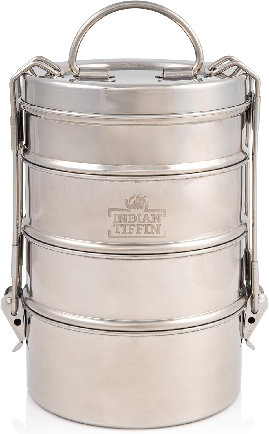 Indian-Tiffin 4 Tier Tiffin Box image number 6
