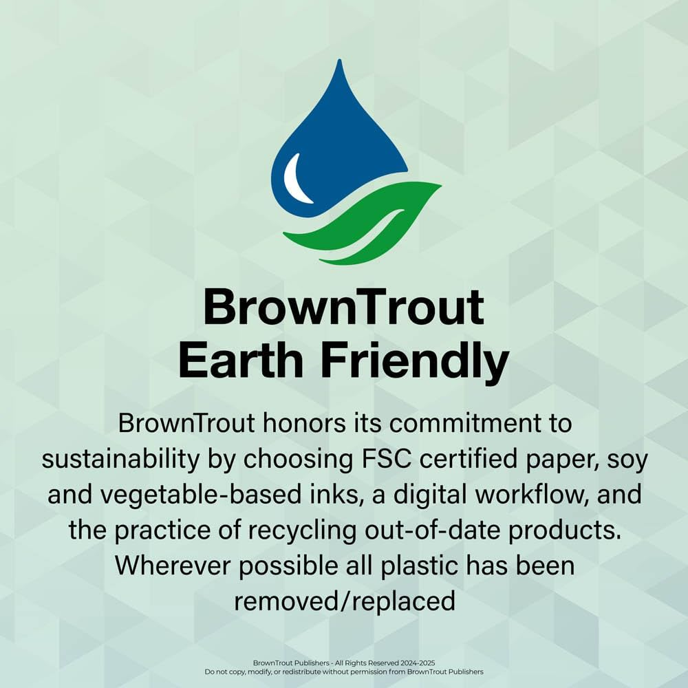 England | 2025 12 X 24 Inch Monthly Square Wall Calendar | Plastic-Free | Browntrout | UK United Kingdom Scenic image number 5