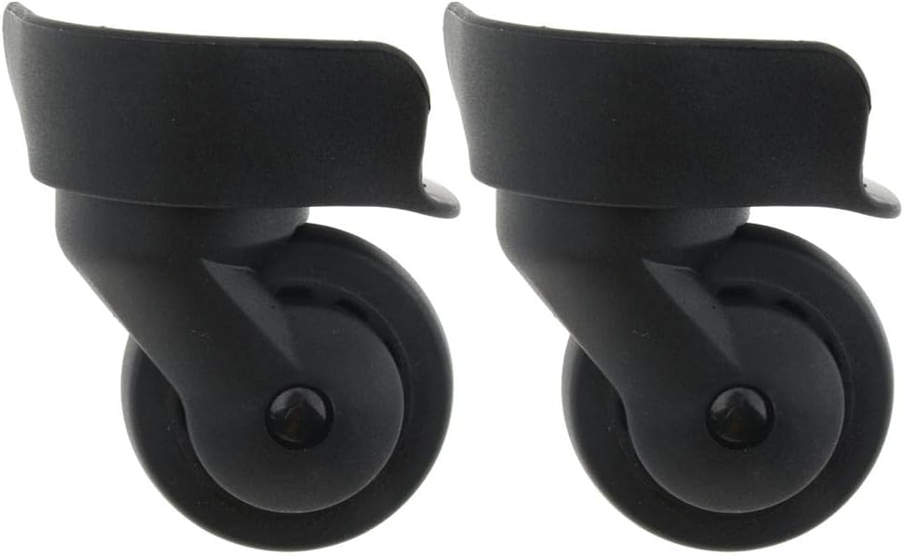 Ronyme 2X 360 Swivel Luggage Mute Suitcase Replacement Wheels A65-Size S image number 1
