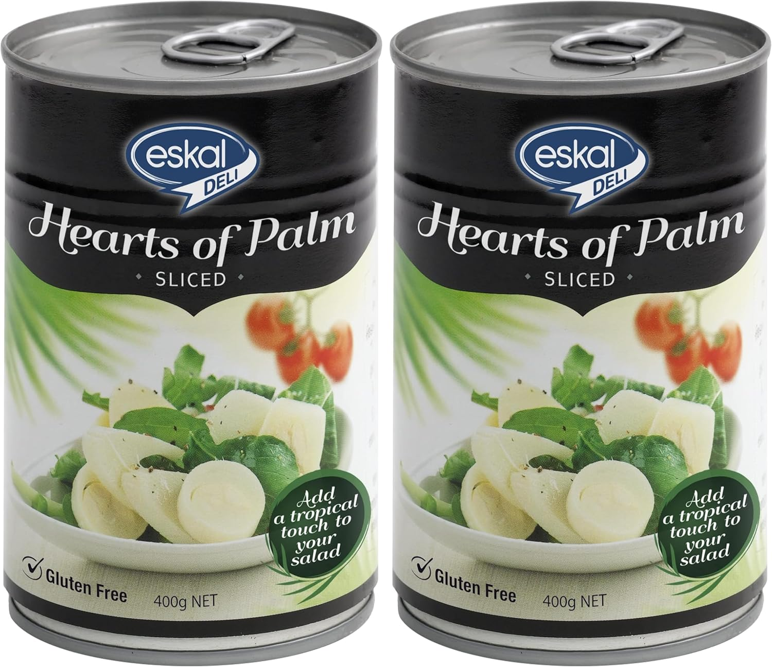 Eskal Deli Gluten Free Hearts of Palm Sliced Can 400 G image number 1