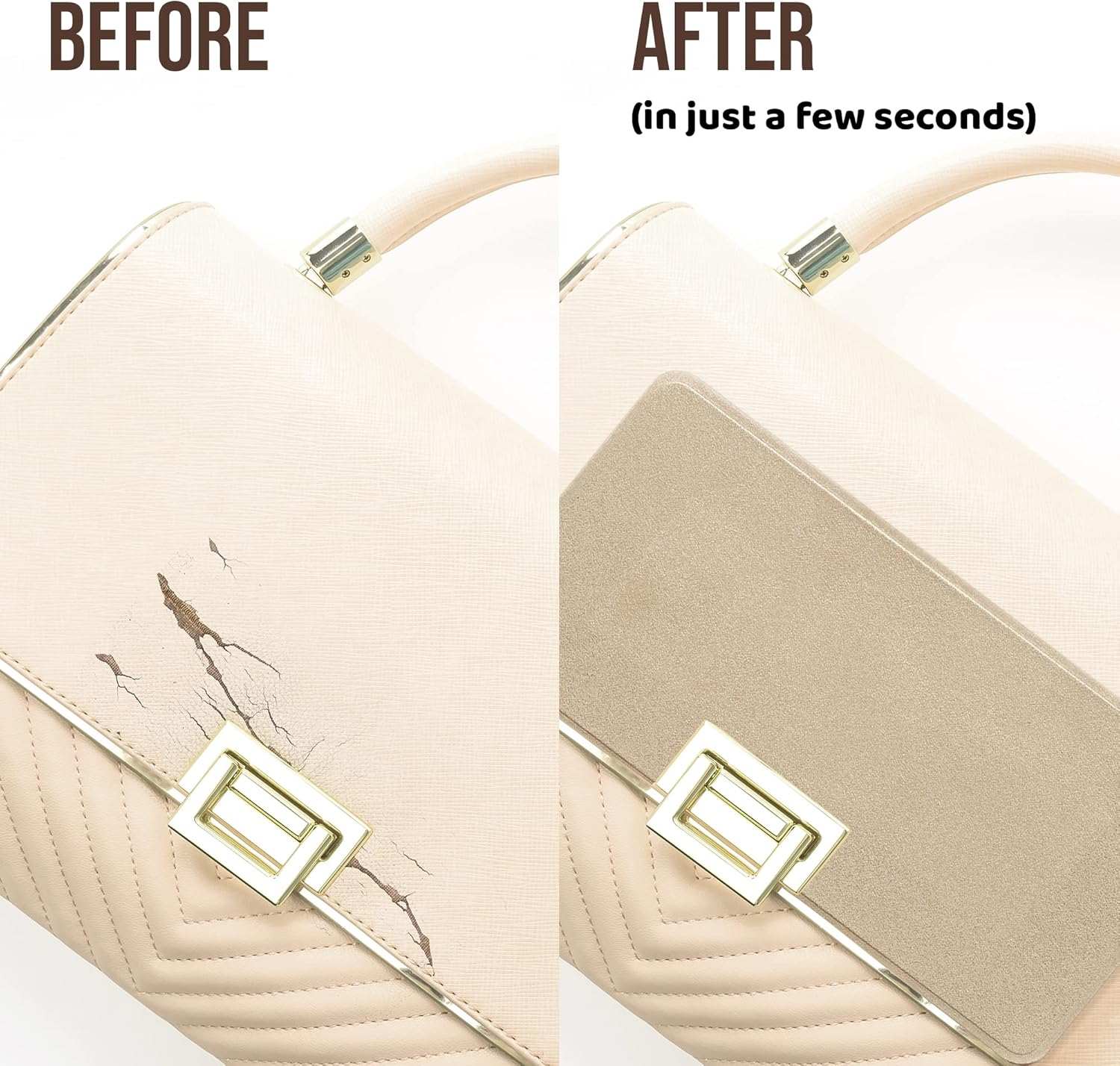 Brown Mastaplasta Self-Adhesive Premium Suede Repair Patches. Choose Size/Design. First-Aid for Sofas, Car Seats, Handbags, Jackets image number 7