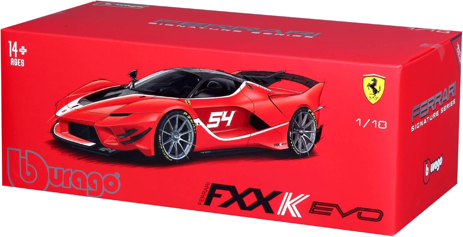 Bburago 15616908GY 1: 18 Ferrari FXX Evoluzione -Red image number 1