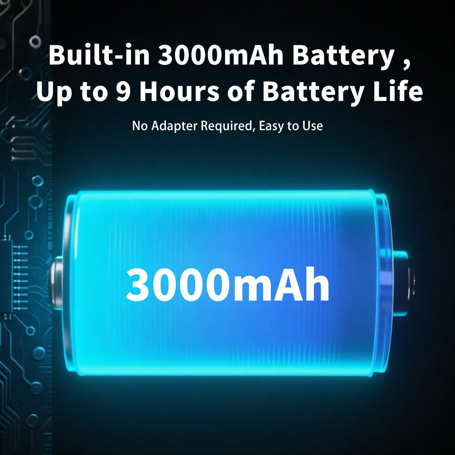 Yayusi 68.5" Overhead Phone Mount with Ring Light for Iphone, 3000Mah 360&deg; Rotation Foldable Rechargeable Ring Light Phone Holder for Video Recording, Photography, Live Streaming, Tiktok, Youtube image number 2