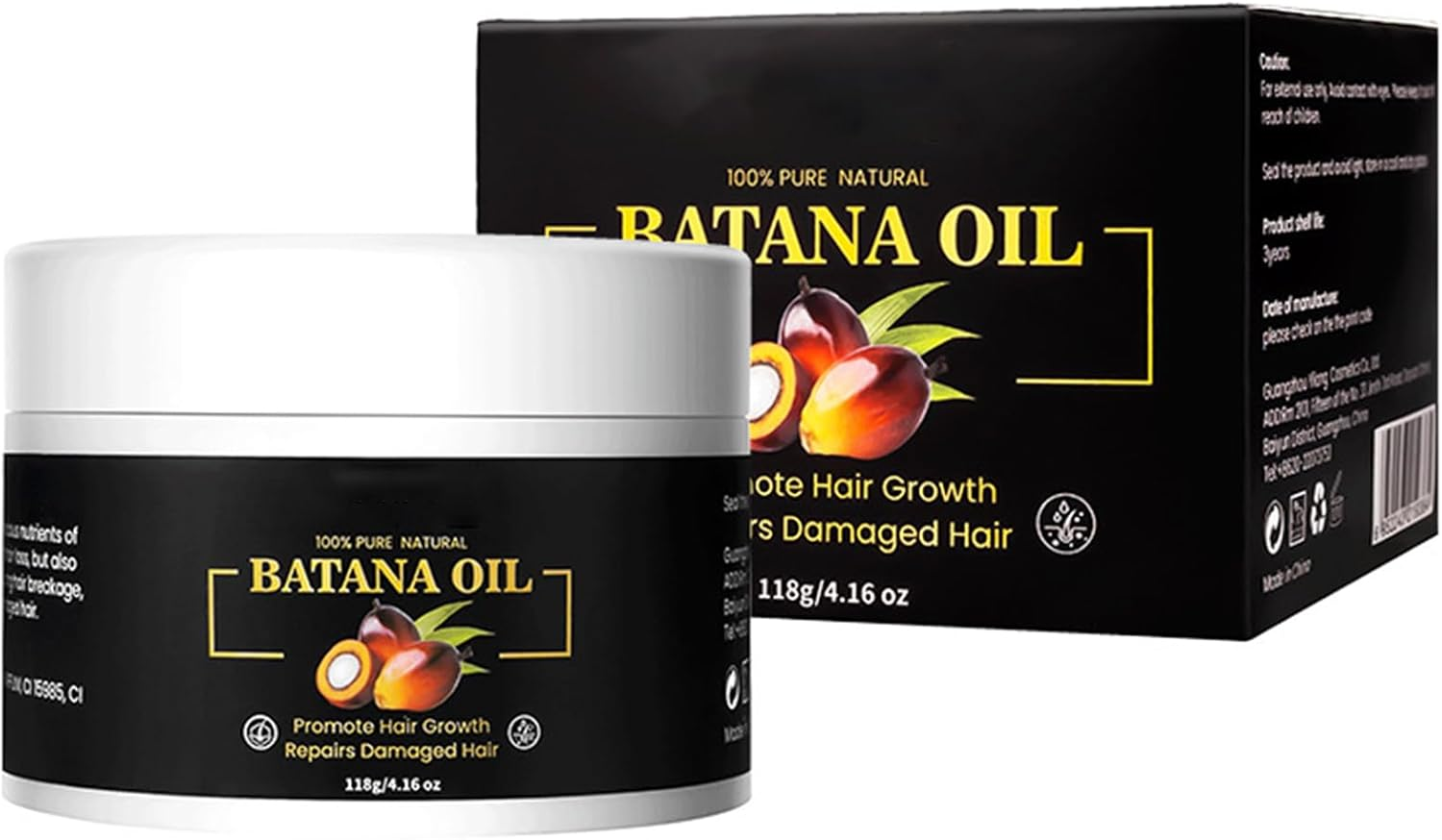 TTFP Batana Oil for Hair Growth - Organic Batana Oil Cream, Raw Batana Oil Hair Growth Treatment image number 1