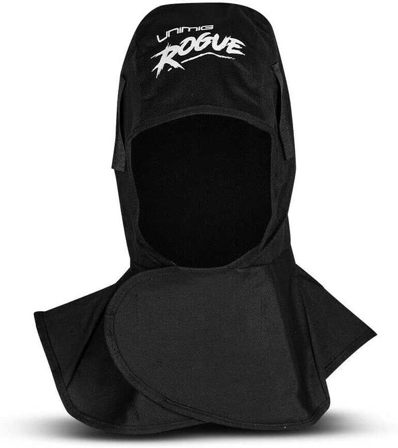UNIMIG Rogue Welding Hood Flame Heat Resistant Head Neck Protection Proof Helmet Shoulder Drape Retardant (1 X Hood ($24.95 Each))