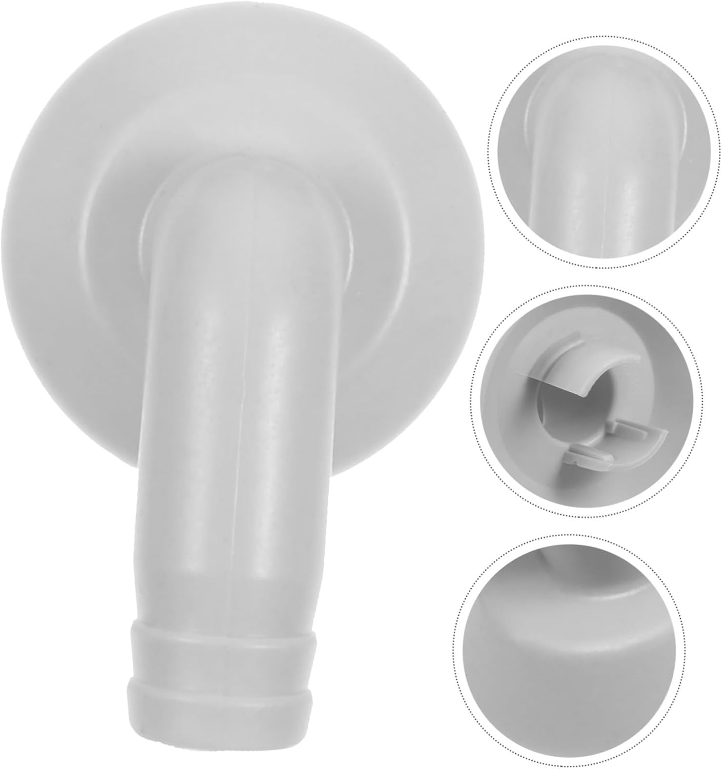 5Pcs Drain Hose Connector Elbow Fitting for Air Conditioner Durable Adapter for External Unit to Drainpipe Connection Design image number 4