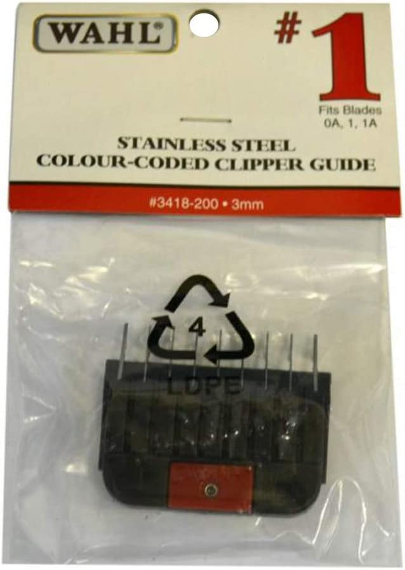 WAHL Stainless Steel Clipper Guide (#1-3Mm) for KM-2 Pet Grooming Dogs Animal