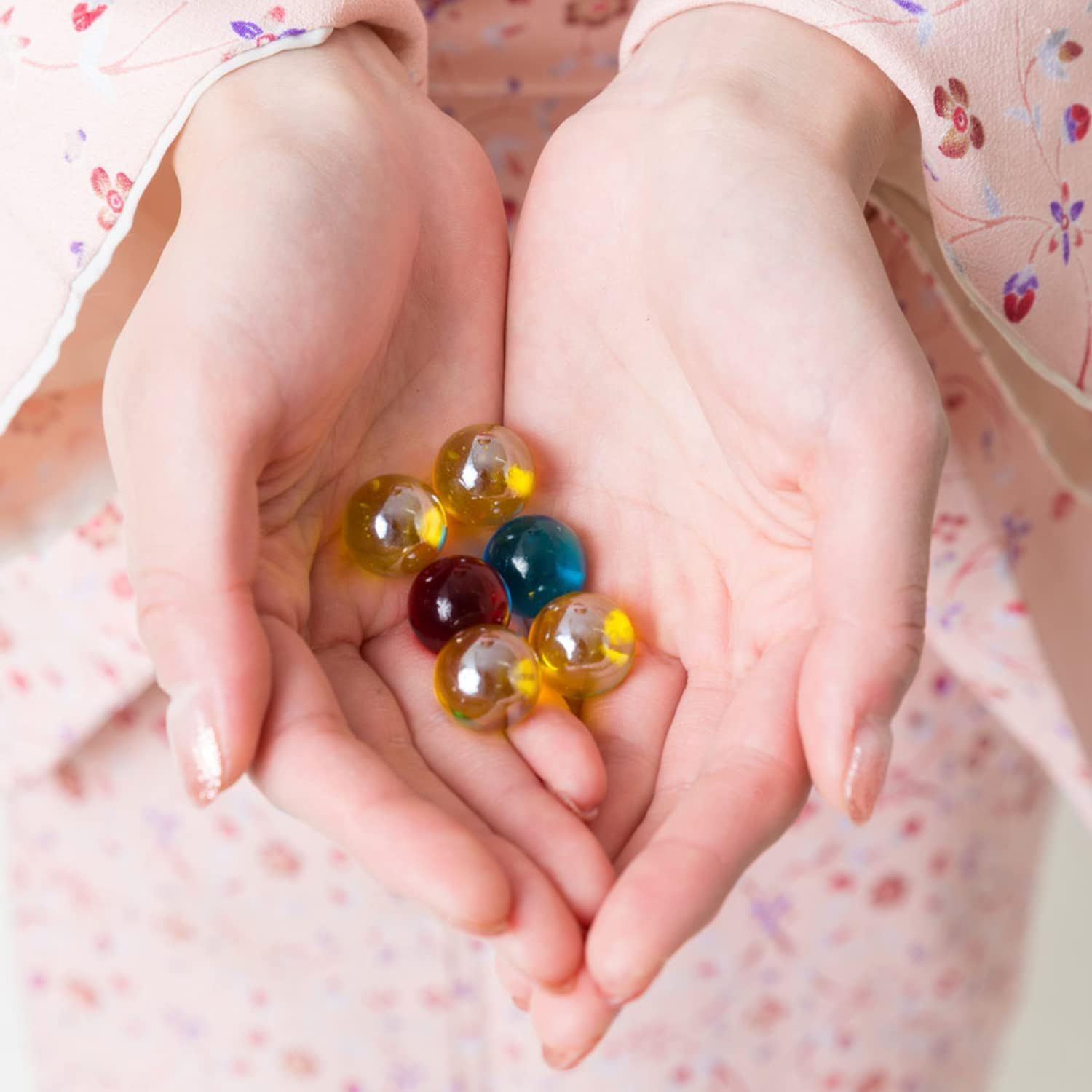 Colourful Glass Marbles,80 Pcs 16MM Mixing Marbles Bulk for Kids Marble Games DIY and Home Decoration(Solid Color) image number 2