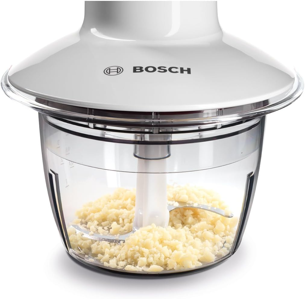 Bosch MMR08A1 Universal Chopper 400 W Stainless Steel Blades 800 Ml Container White image number 5