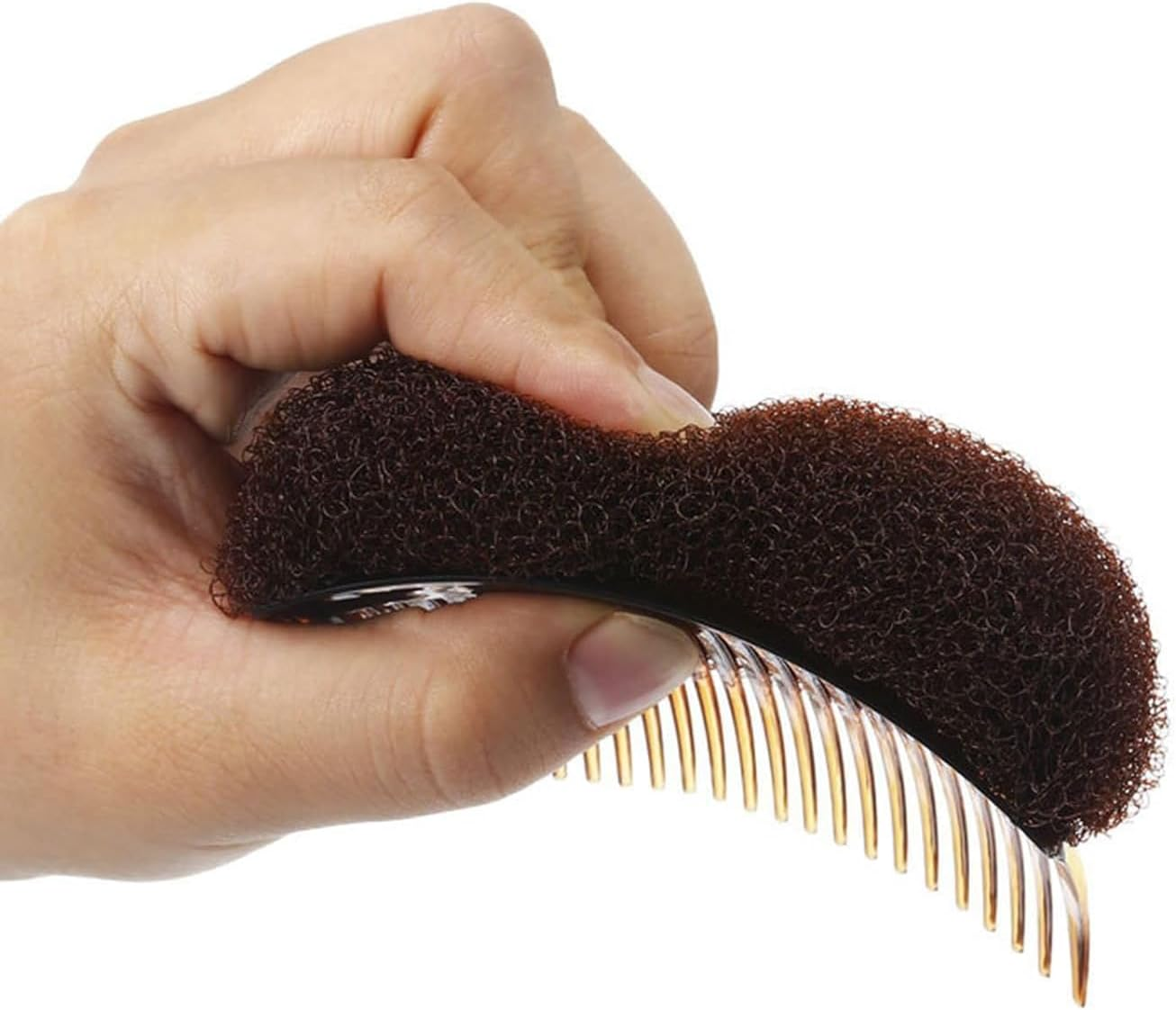 2 Pcs Black Hair Volumizer Clip Bump It up Volume Hair Base Styling Clip Braid Insert Tool for Women'S Beehive Hairstyle and Crown Shapers Hair Accessories