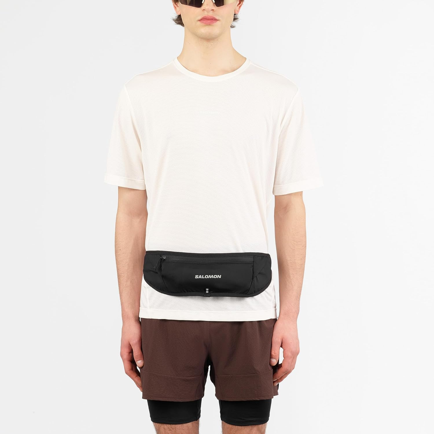 Salomon PULSE SLING BELT, Lightweight Running Belt and Secure Bum Bag for Ski Snowboard, Travel, and Outdoor Sports image number 5