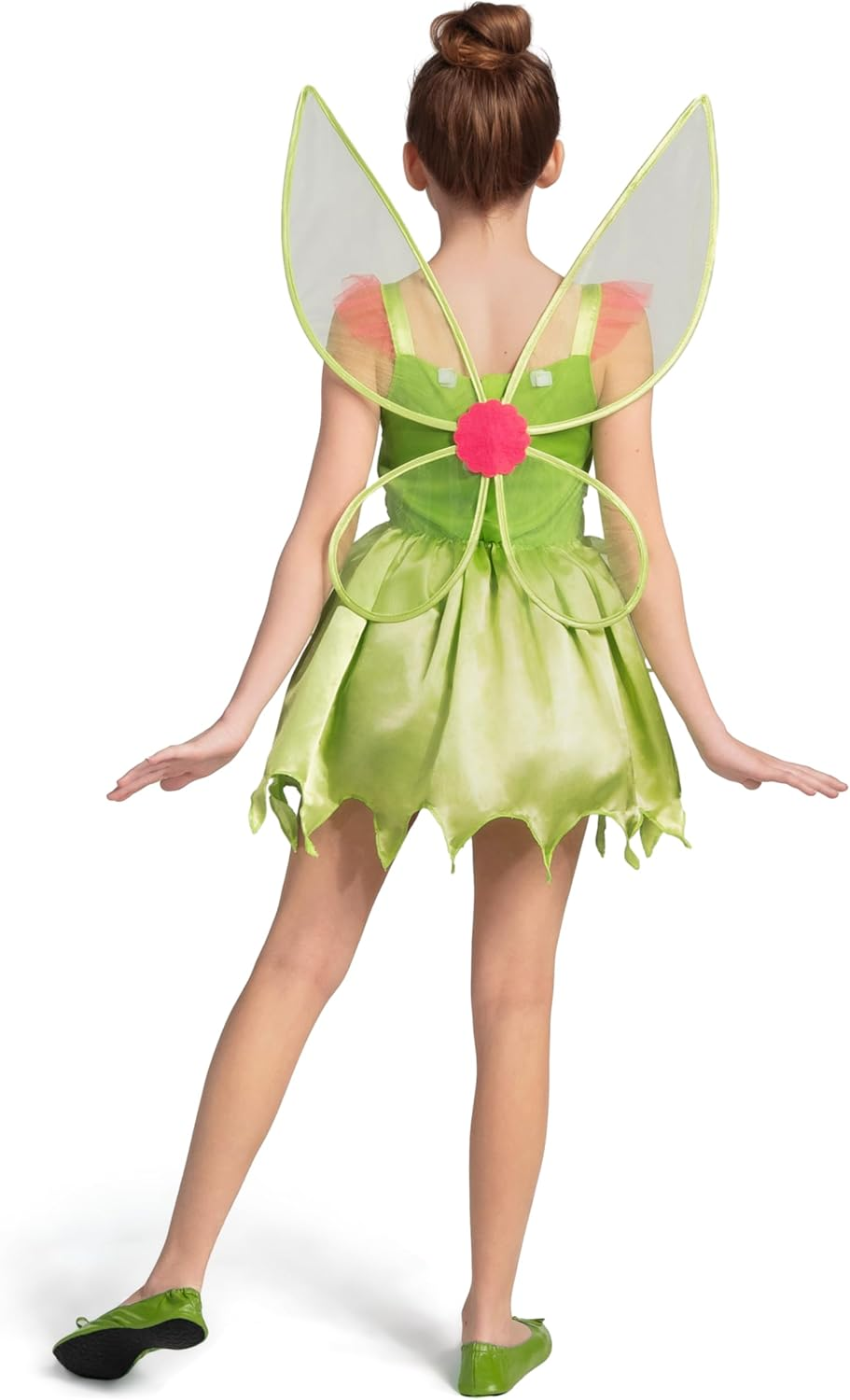 Spooktacular Creations Fairy Costume for Girls, Toddlers Green Fairy Costume Dress, Fairy Tutu Dress for Kids Halloween Party image number 2